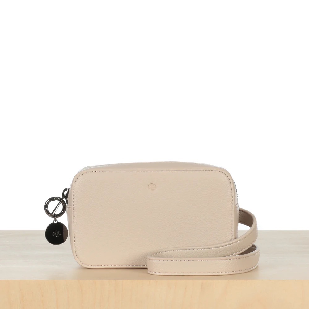ela for The Jilly Box Micro Belt Bag – Dove Pebble NWT